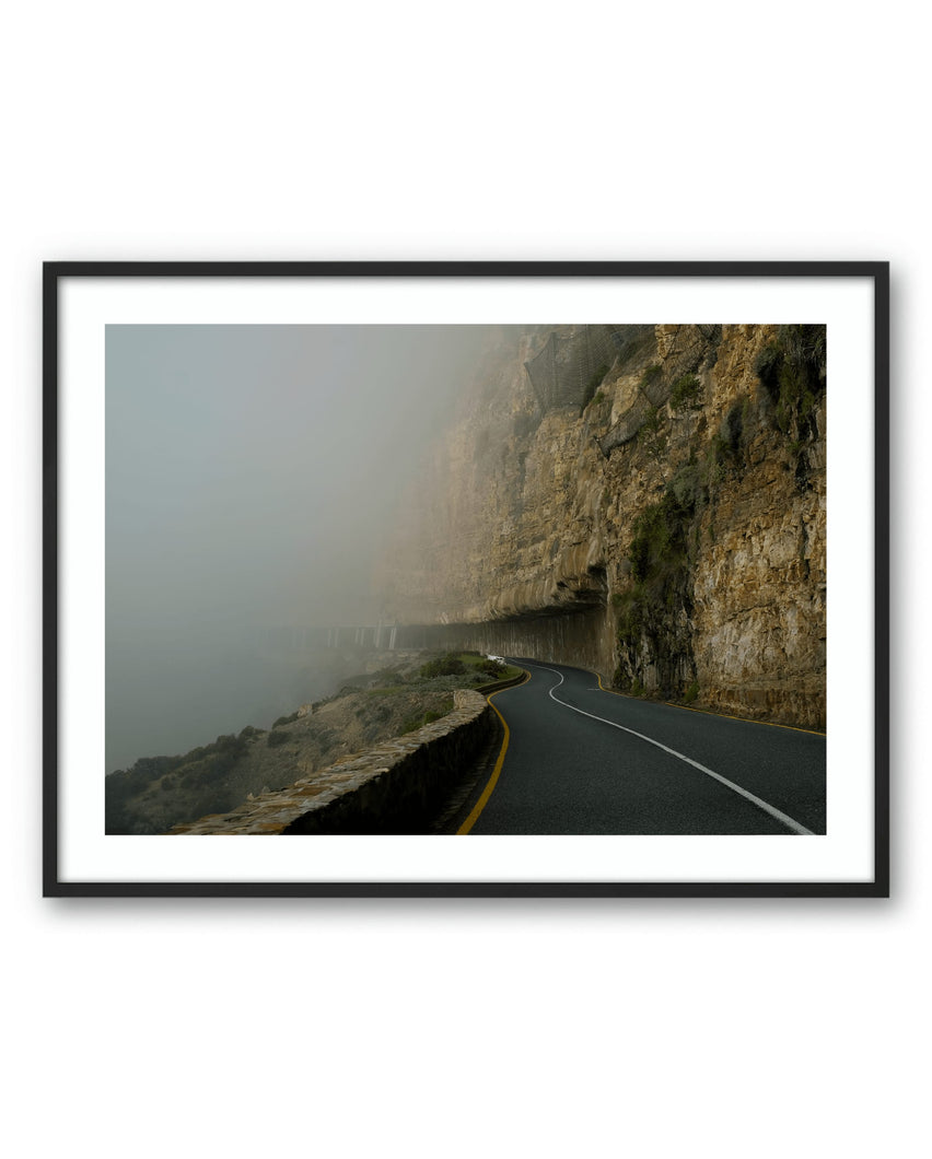 Art Poster Going Nowhere by Johan Lygrell with black frame