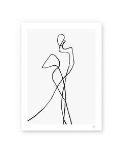 Art Poster Portofino by Peytil without frame
