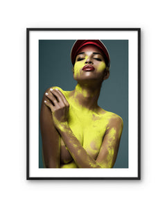 Art Poster Ace by Oscar Munar with black frame