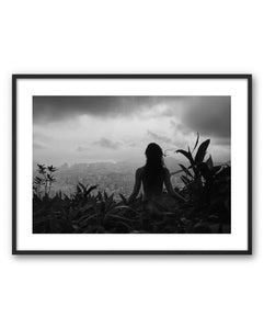 Art Posters New Beginning by Olivier Yoan with black frame