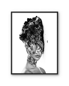 Peytil Art Poster Hangover with a black frame