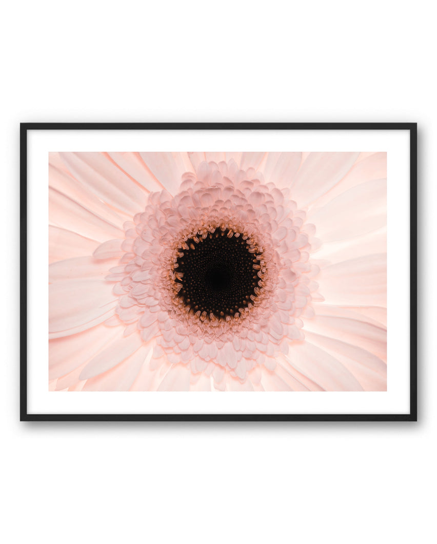 Art Poster Flower Power by The Collective with black frame